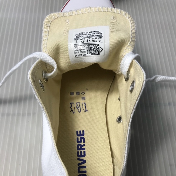 NWT Converse CT Lean OX White WMNS AUTHENTIC - Picture 8 of 8